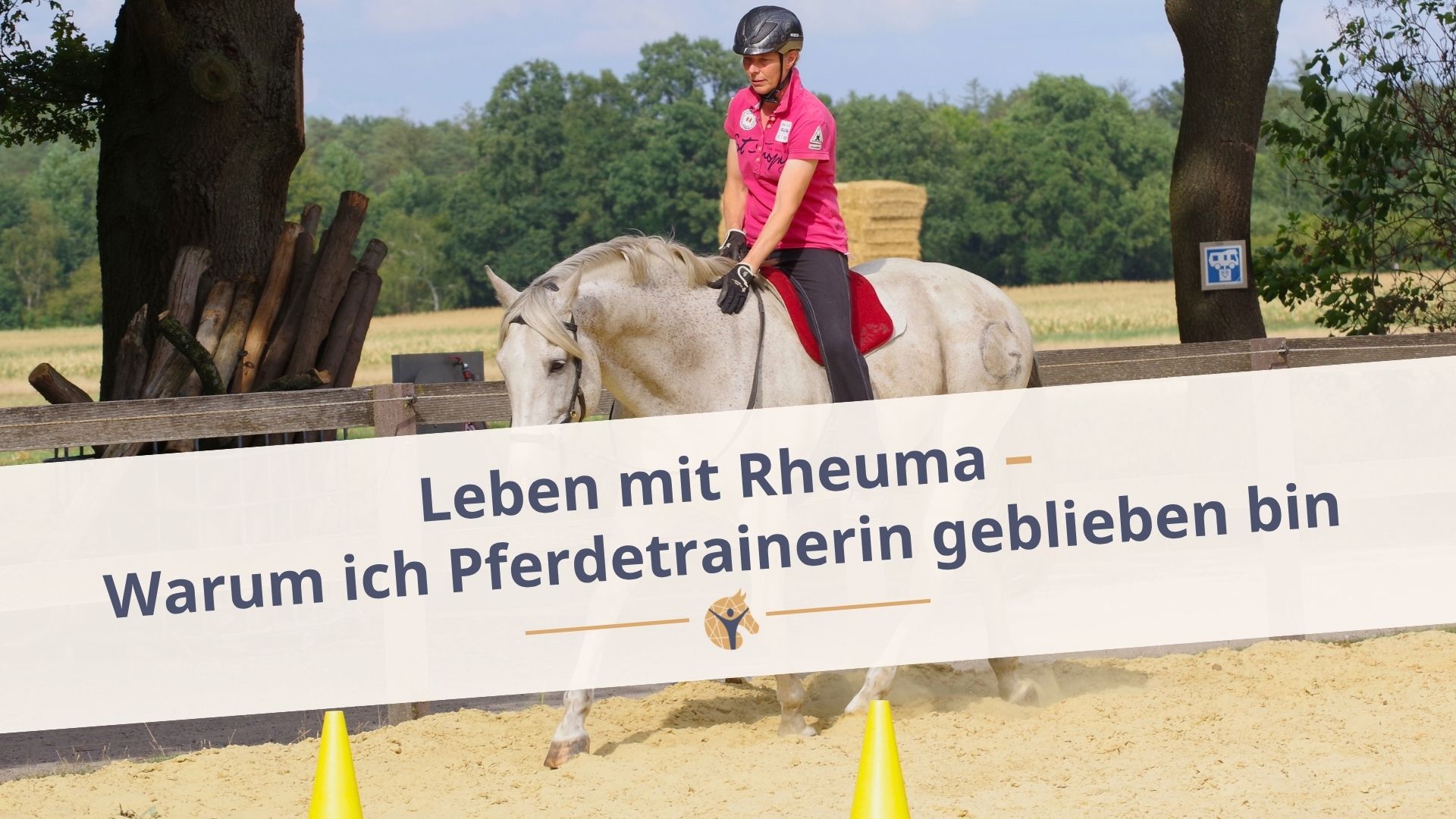 Bloggrafik: Leben mit Rheuma als Pferdetrainerin
